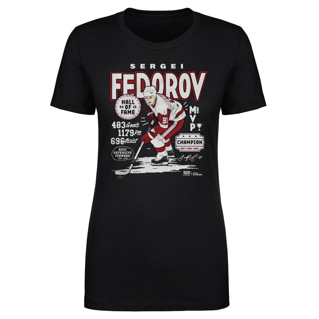 Sergei Fedorov Detroit Vintage Stats
