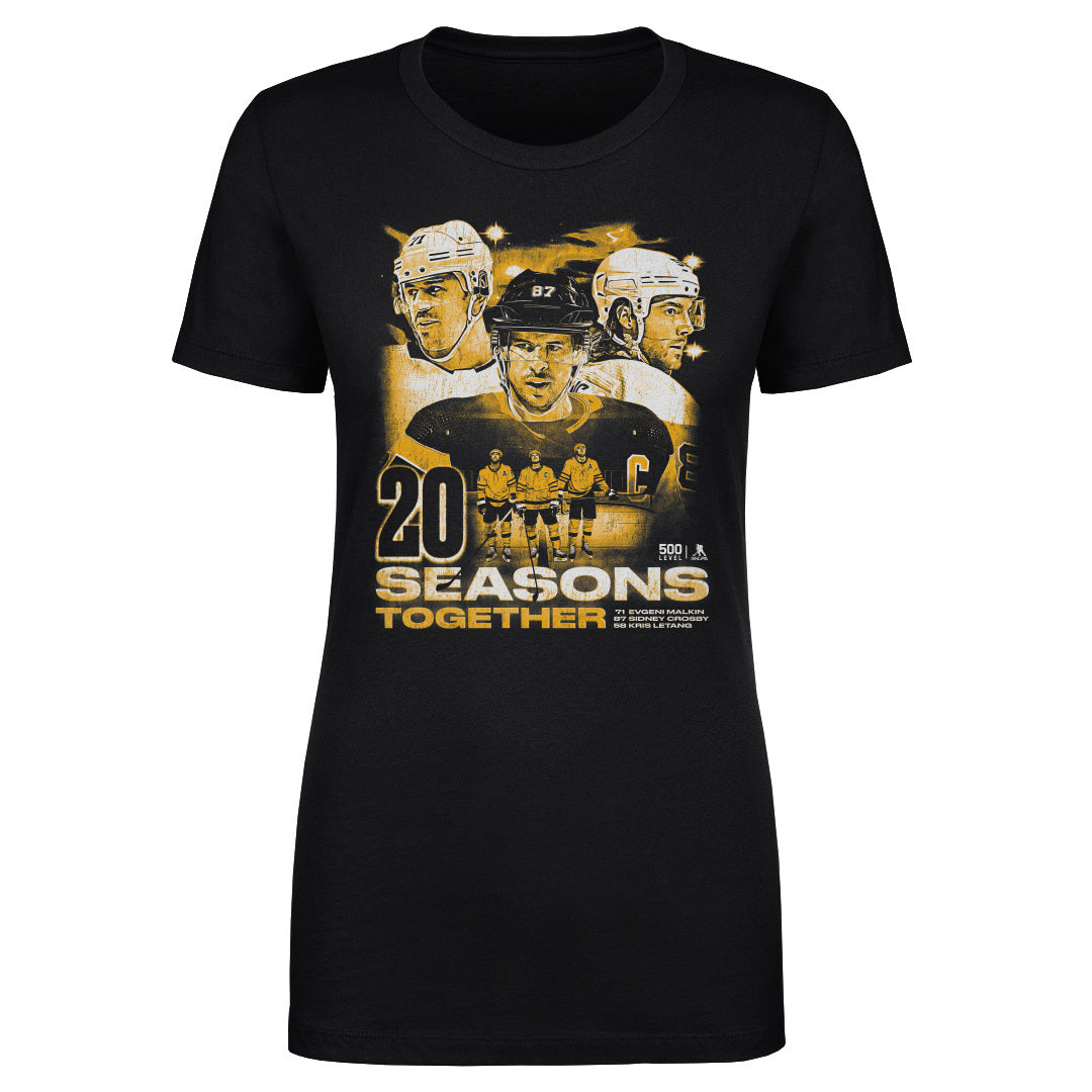 Sidney Crosby Kris Letang & Evgeni Malkin Pittsburgh 20 Seasons