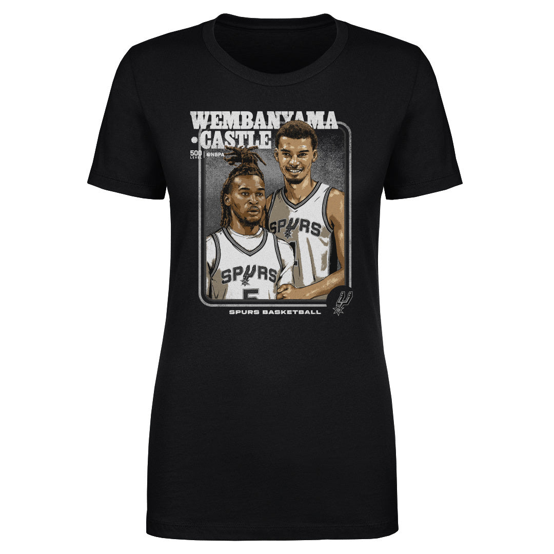 Victor Wembanyama & Stephon Castle San Antonio Spurs Step Brothers