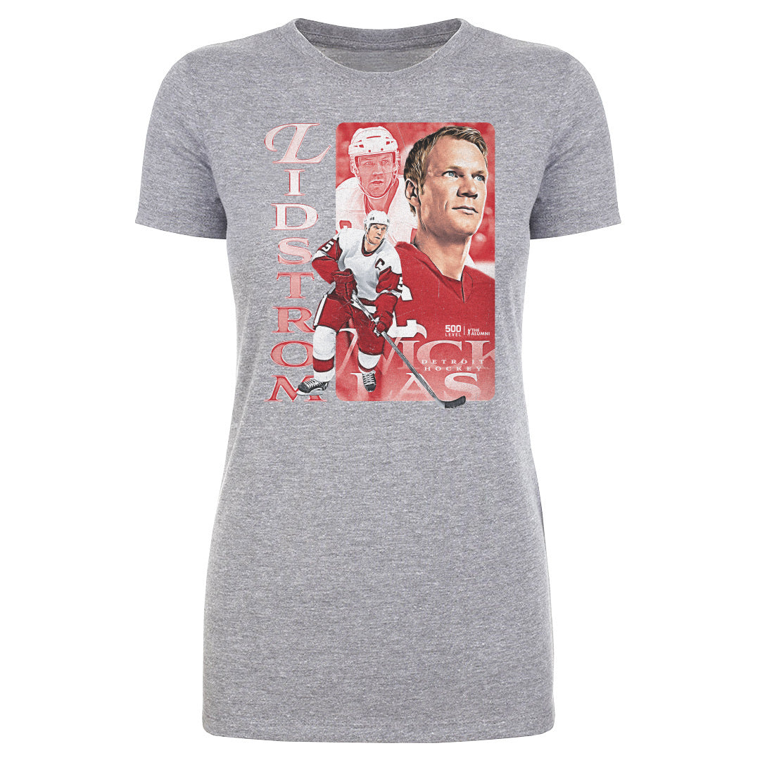 Nicklas Lidstrom Detroit Vintage