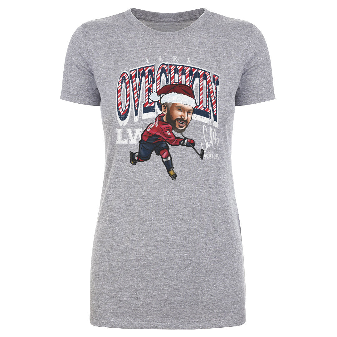 Alex Ovechkin Washington Cartoon Santa Hat 3