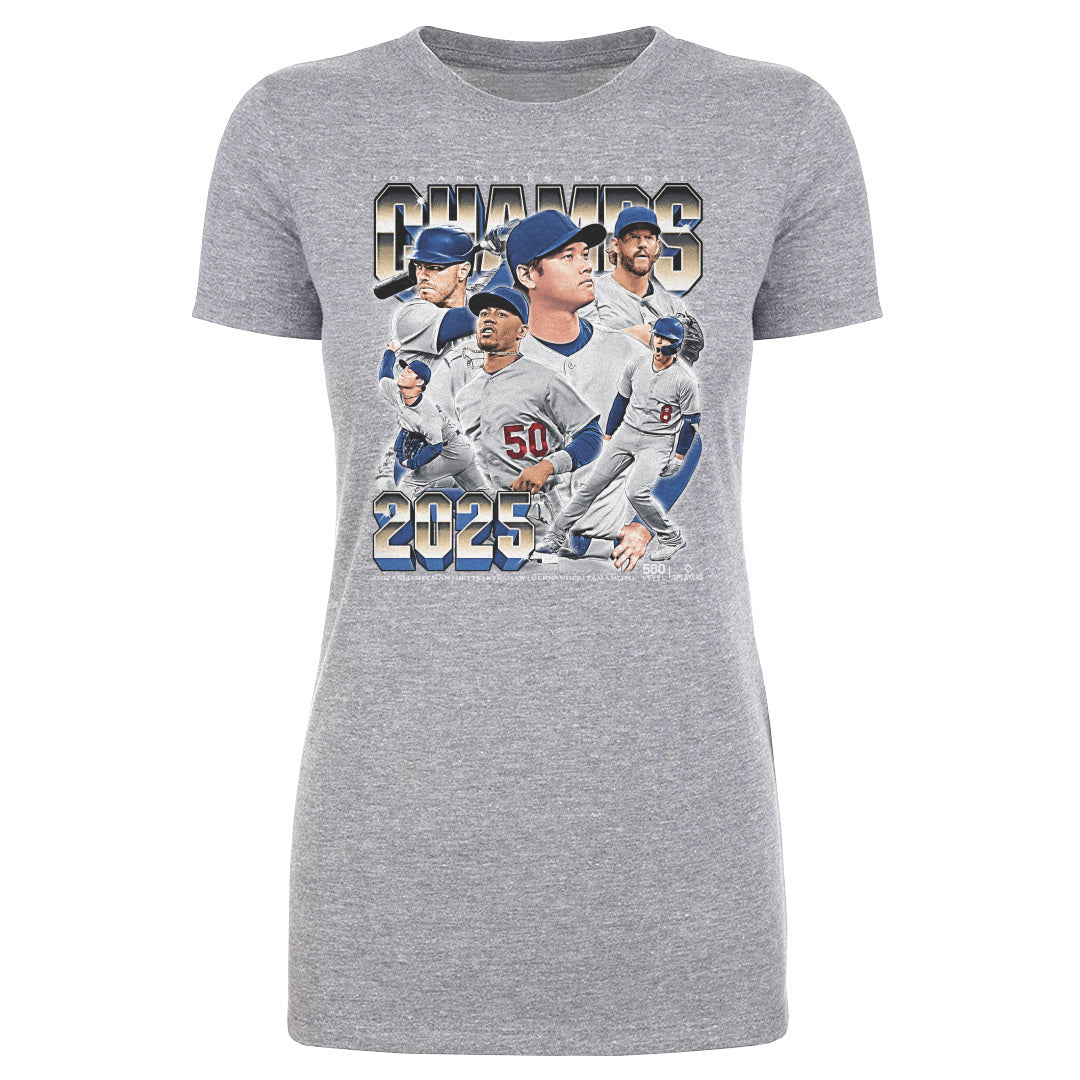 Los Angeles D Baseball 2025 Champs Vintage 2
