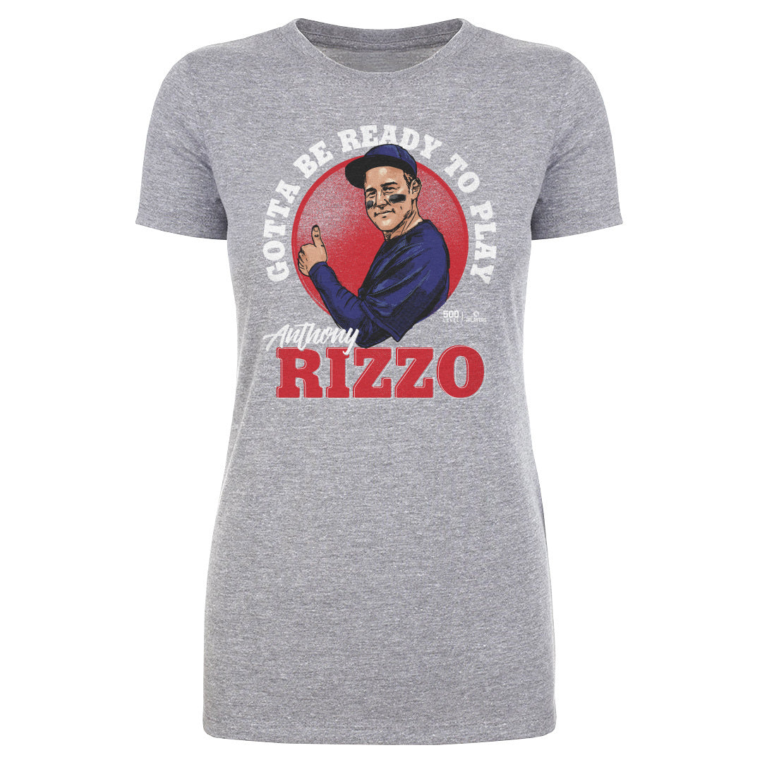 Anthony Rizzo Chicago C Ready To Play W