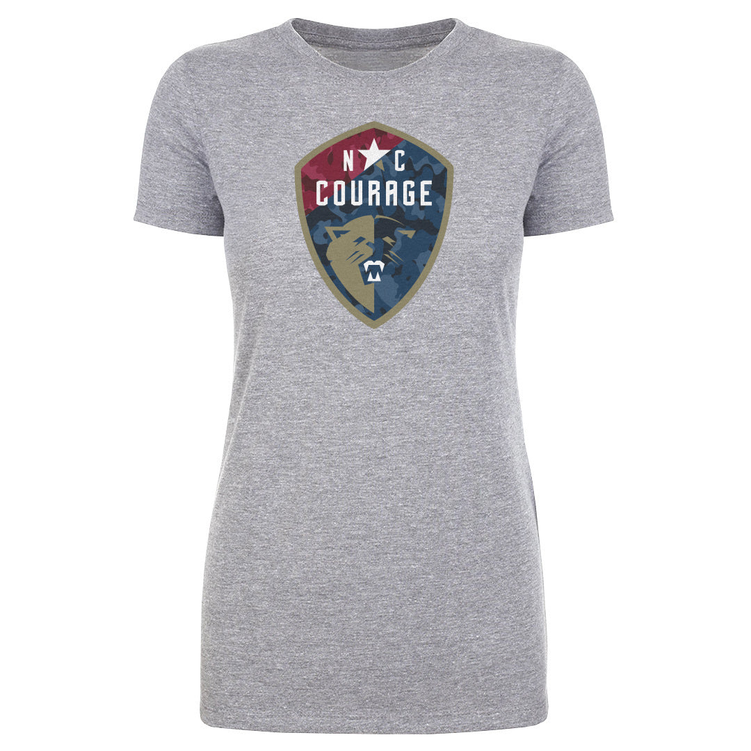 North Carolina Courage Camp Logo WHT