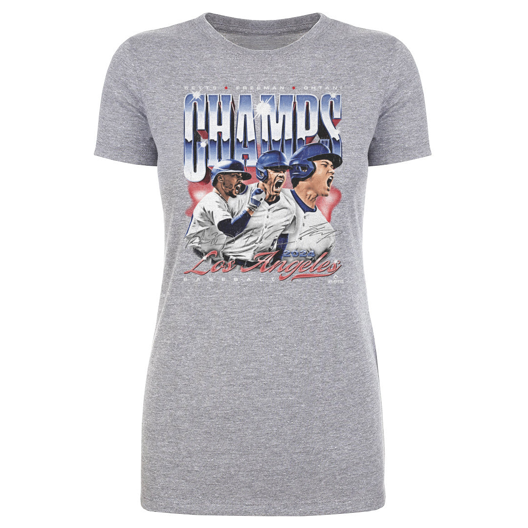 Los Angeles Baseball 2024 Champs Trio Vintage