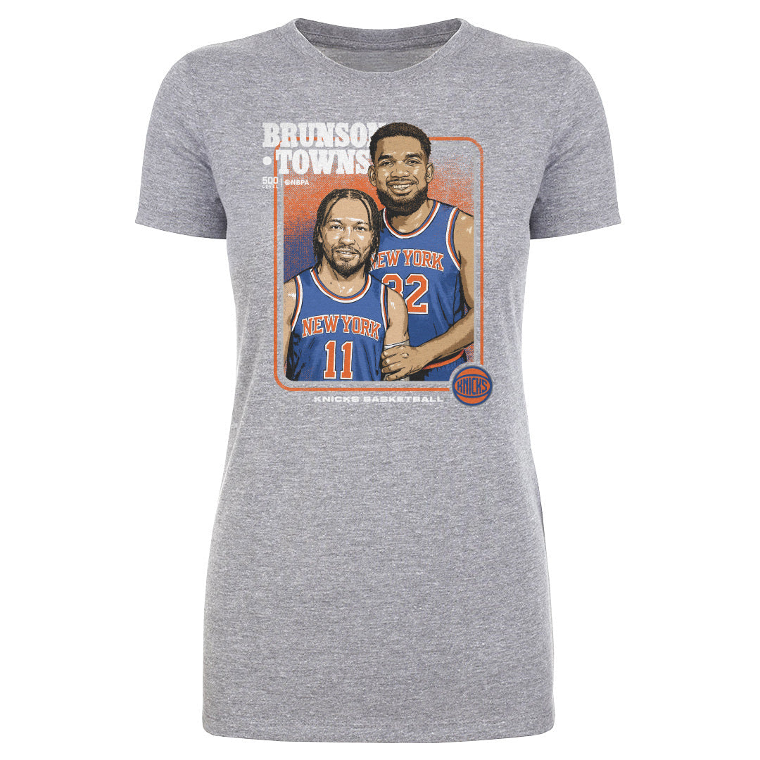 Jalen Brunson & Karl-Anthony Towns New York Knicks Step Brothers