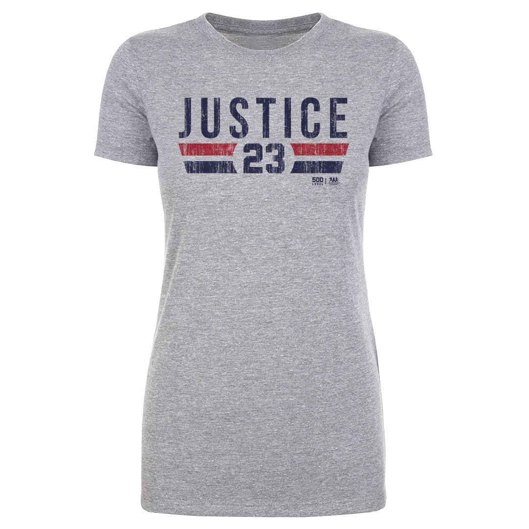 David Justice Atlanta Font