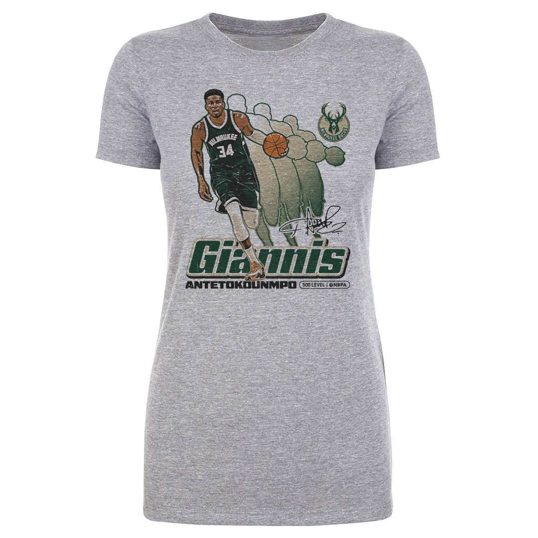 Giannis Antetokounmpo Milwaukee Bucks Retro 1