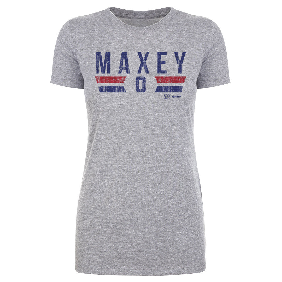 Tyrese Maxey Philadelphia 76ers Font 2