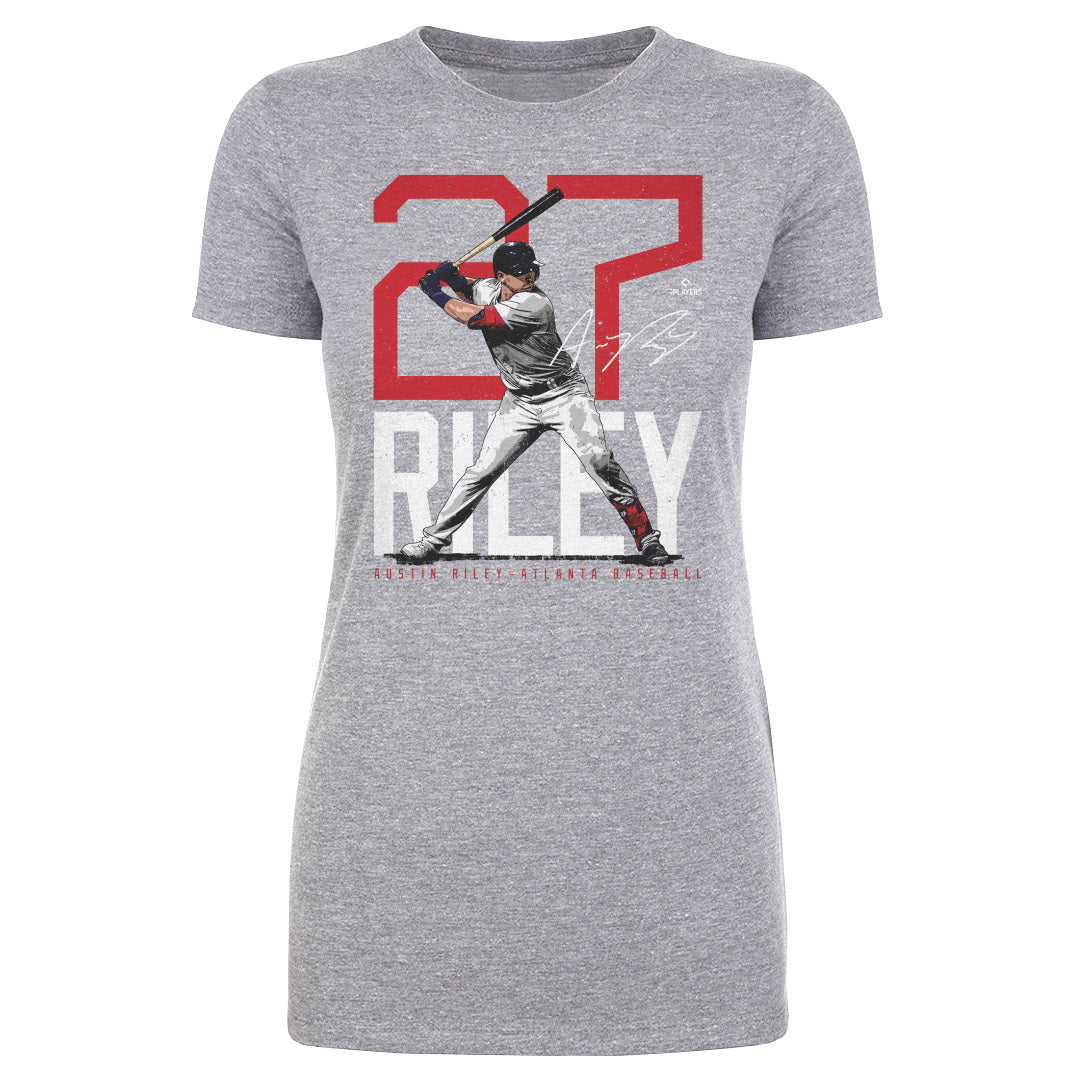 Austin Riley Atlanta Bold Number