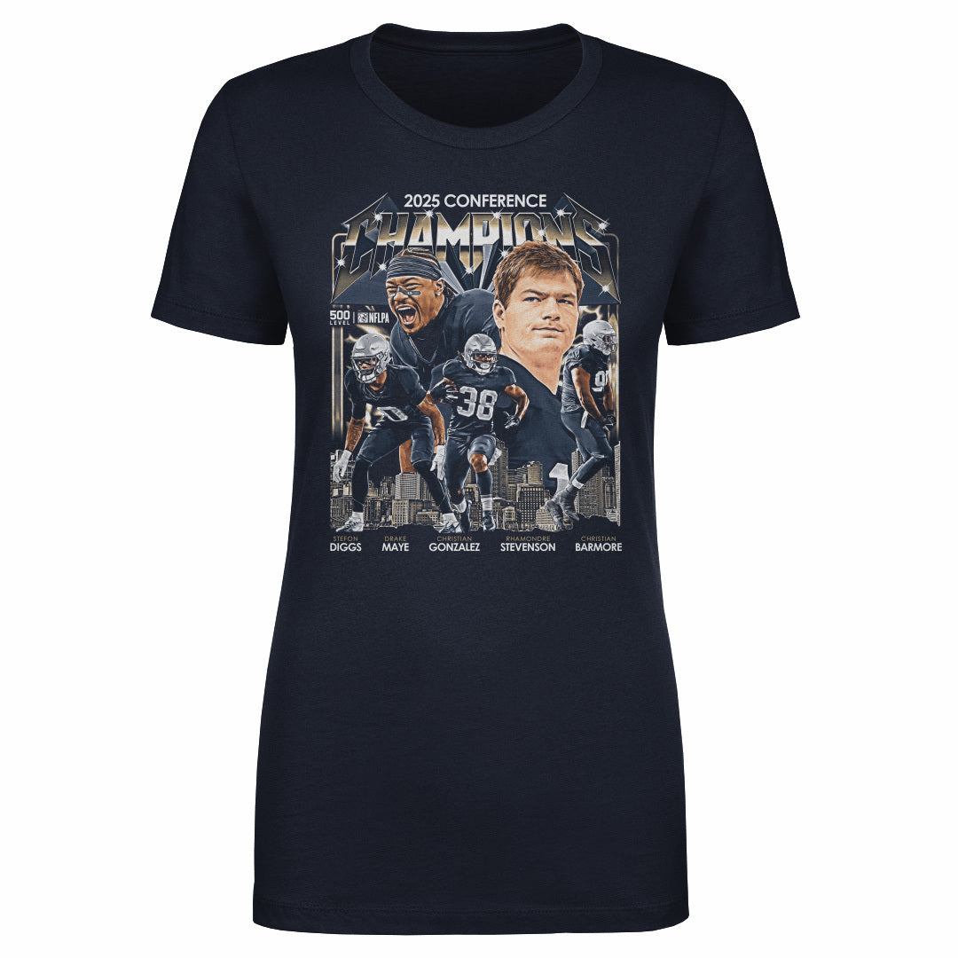 New England Football 2025 Conference Champions Vintage 2