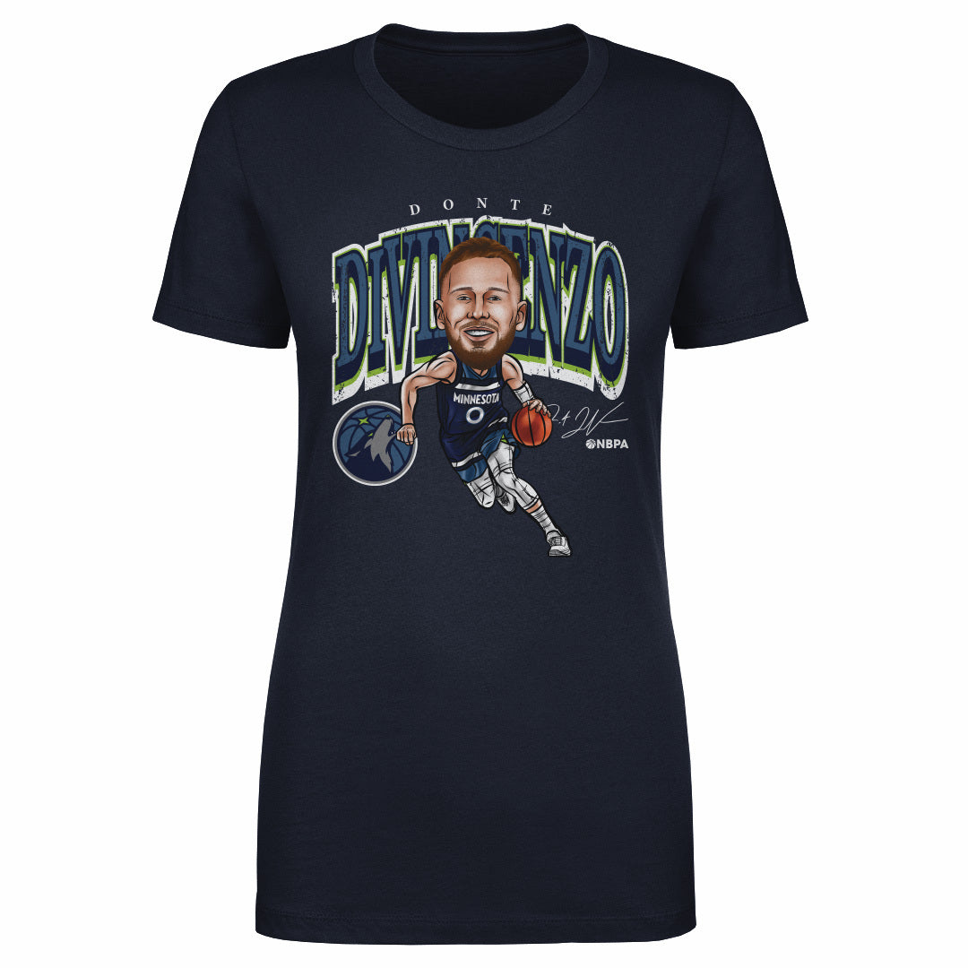 Donte DiVincenzo Minnesota Timberwolves Cartoon NBA