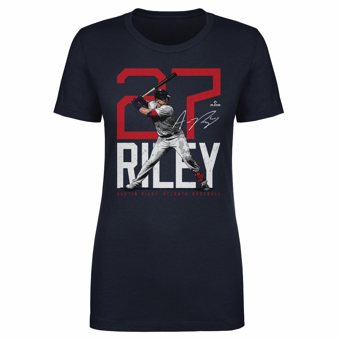 Austin Riley Atlanta Bold Number
