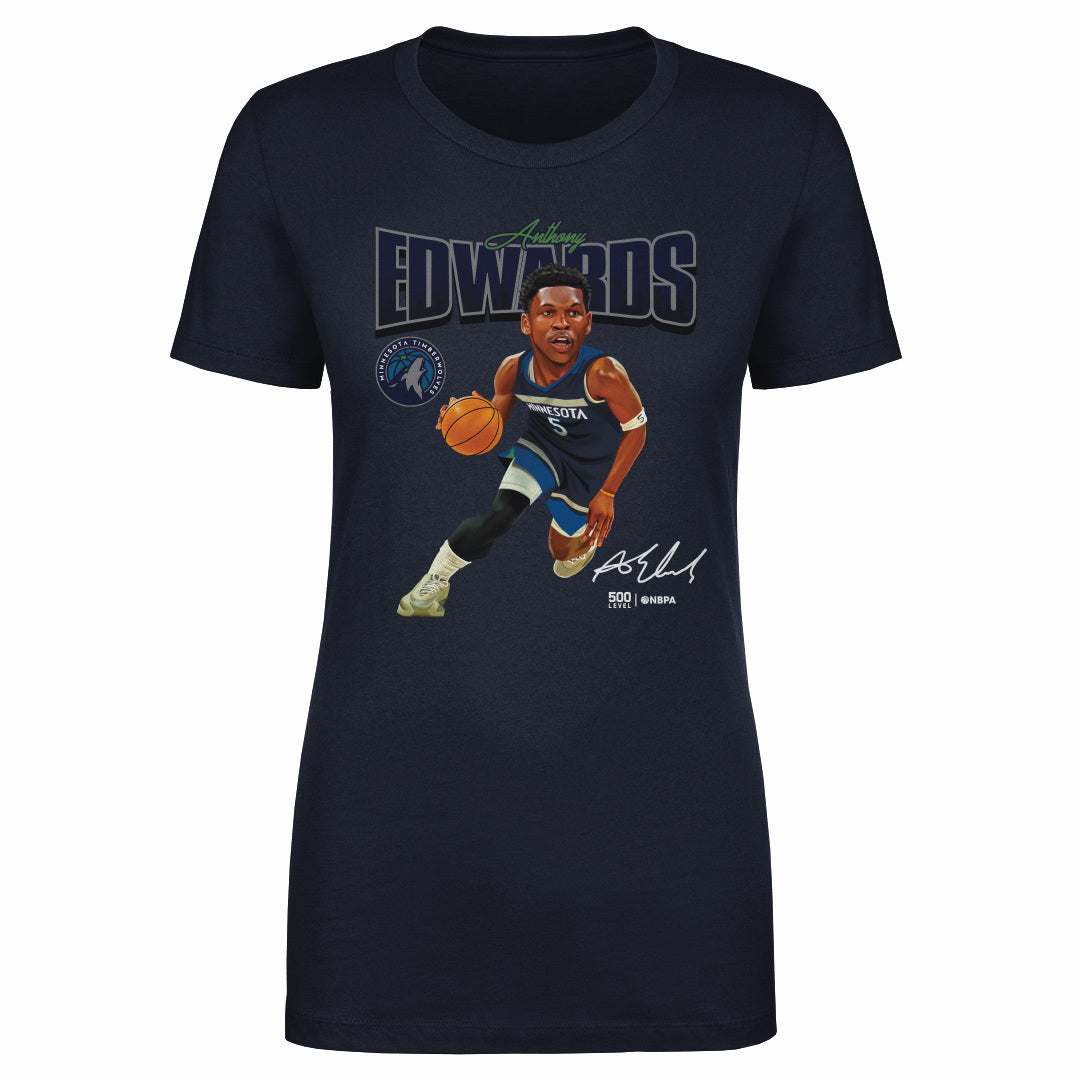 Anthony Edwards Minnesota Timberwolves Caricature