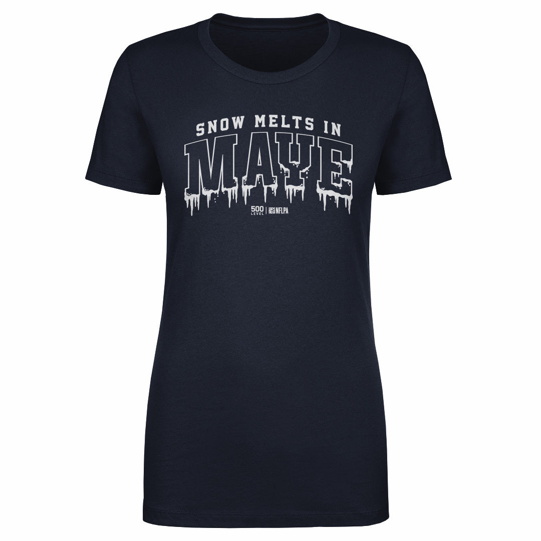 Drake Maye New England Snow Melts In Maye