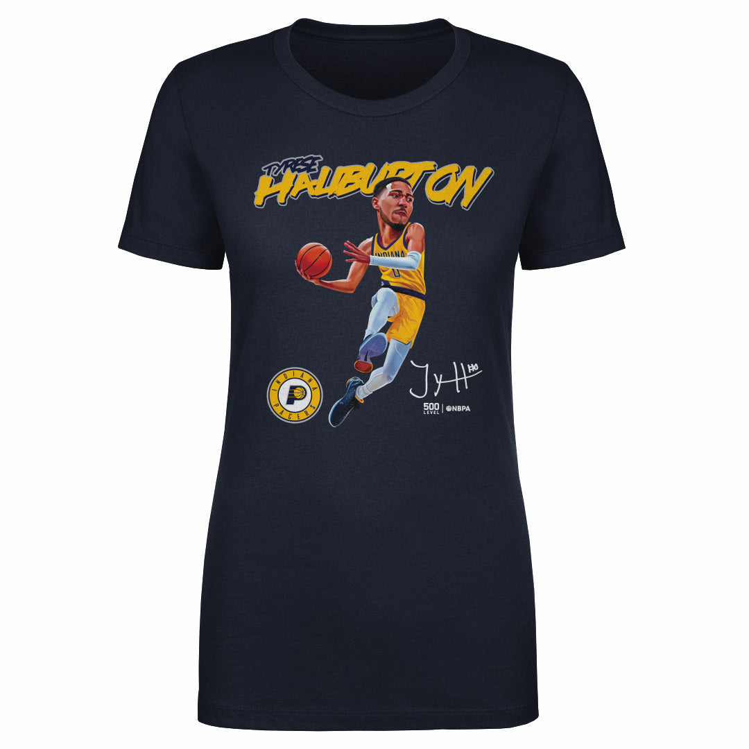 Tyrese Haliburton Indiana Pacers Caricature