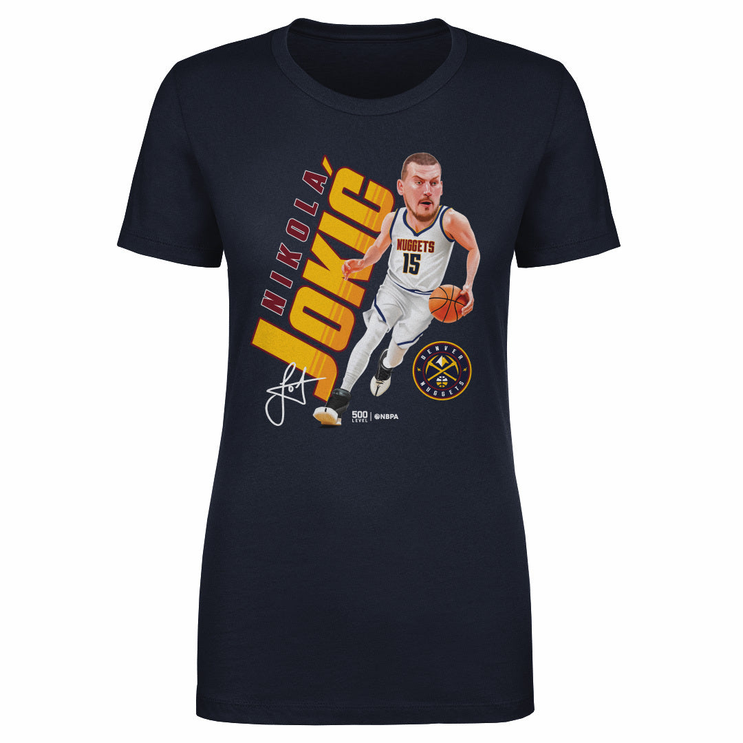 Nikola Jokic Denver Nuggets Caricature 2
