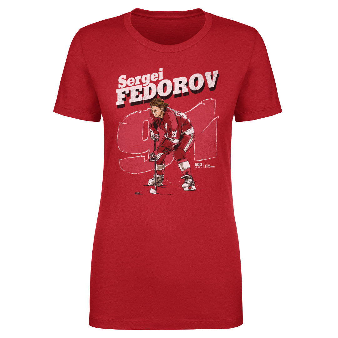 Sergei Fedorov Detroit Retro