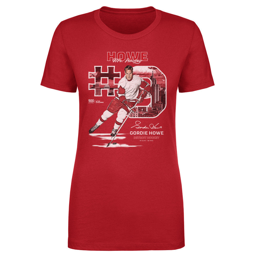 Gordie Howe Detroit Throwback
