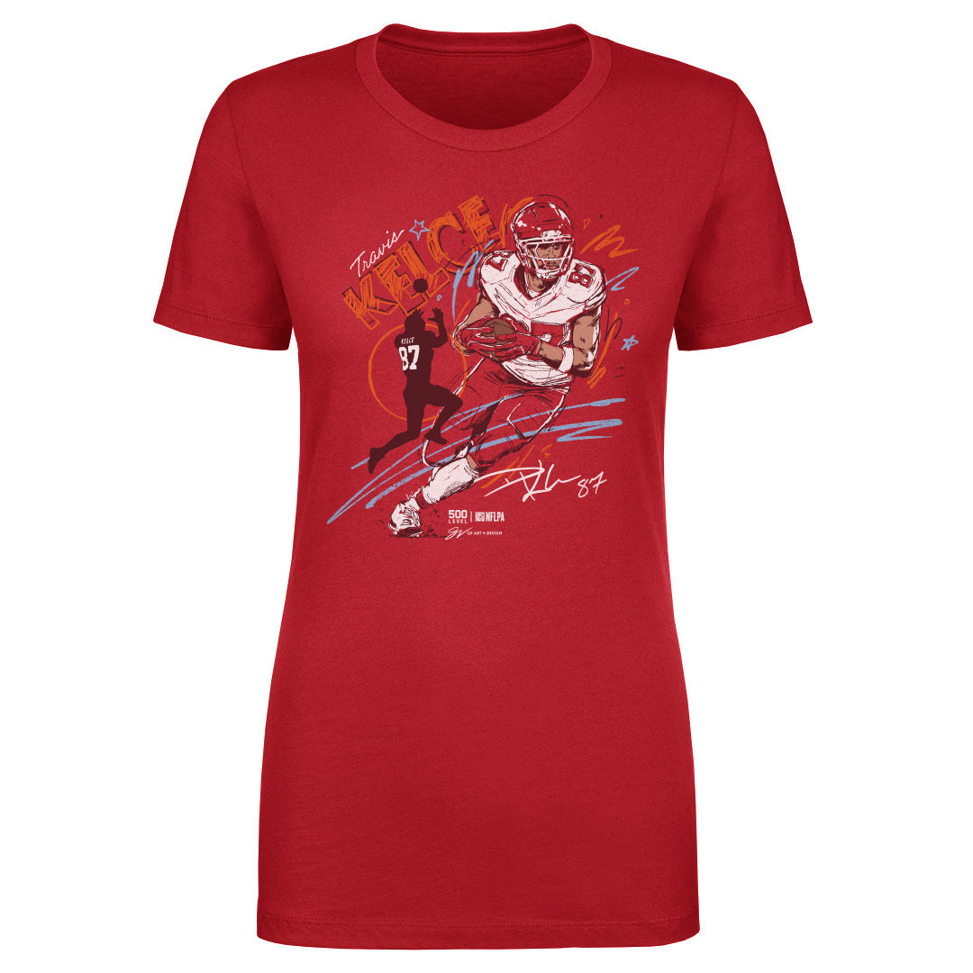Travis Kelce Kansas City Scribble