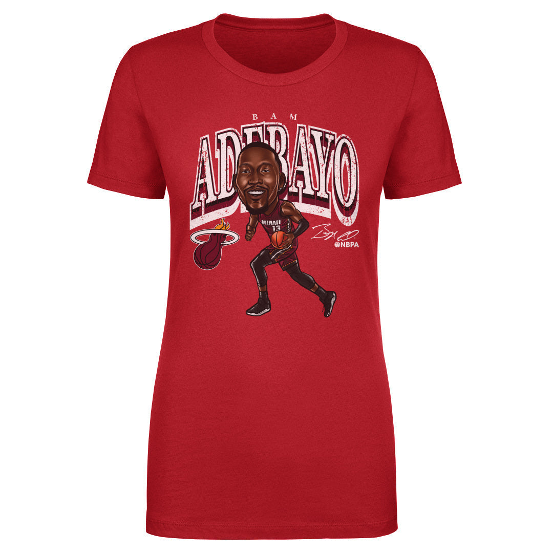 Bam Adebayo Miami Heat Cartoon