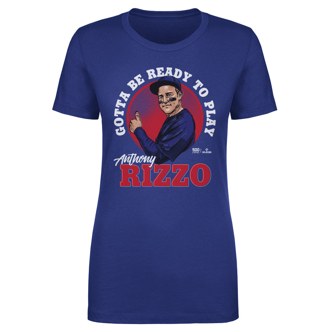 Anthony Rizzo Chicago C Ready To Play W