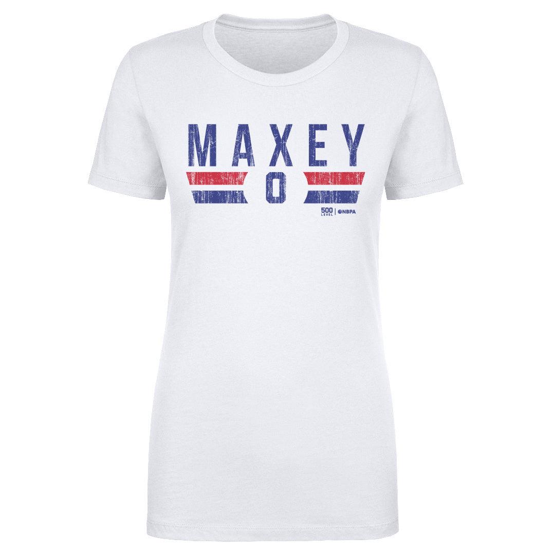 Tyrese Maxey Philadelphia 76ers Font 1