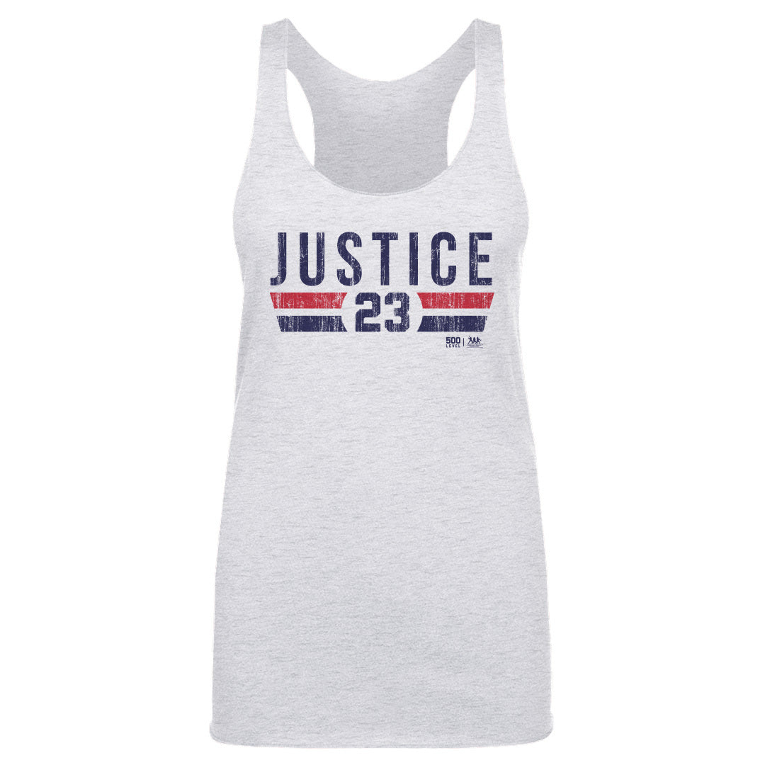 David Justice Atlanta Font