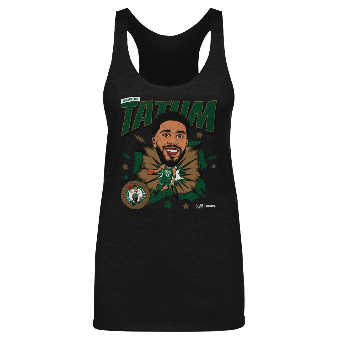 Jayson Tatum Boston Celtics Caricature WHT 1