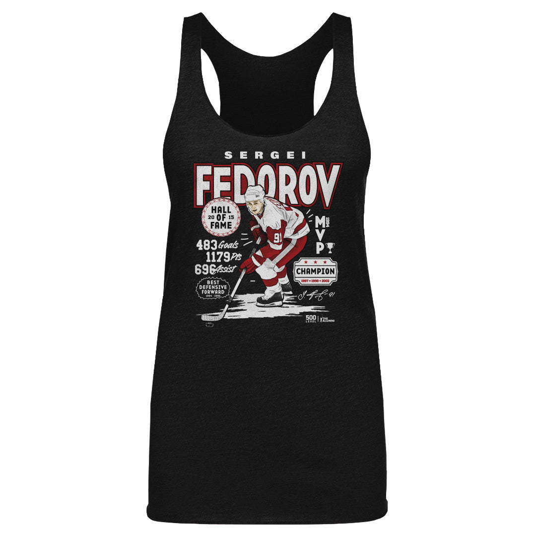 Sergei Fedorov Detroit Vintage Stats