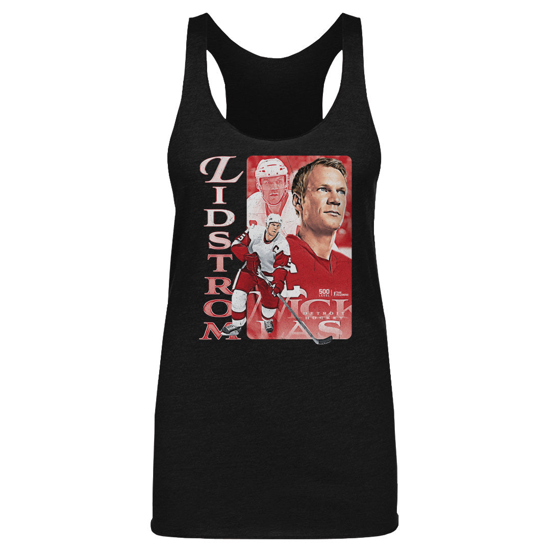 Nicklas Lidstrom Detroit Vintage