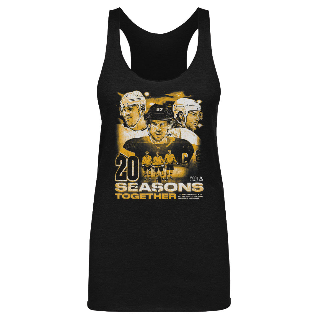 Sidney Crosby Kris Letang & Evgeni Malkin Pittsburgh 20 Seasons