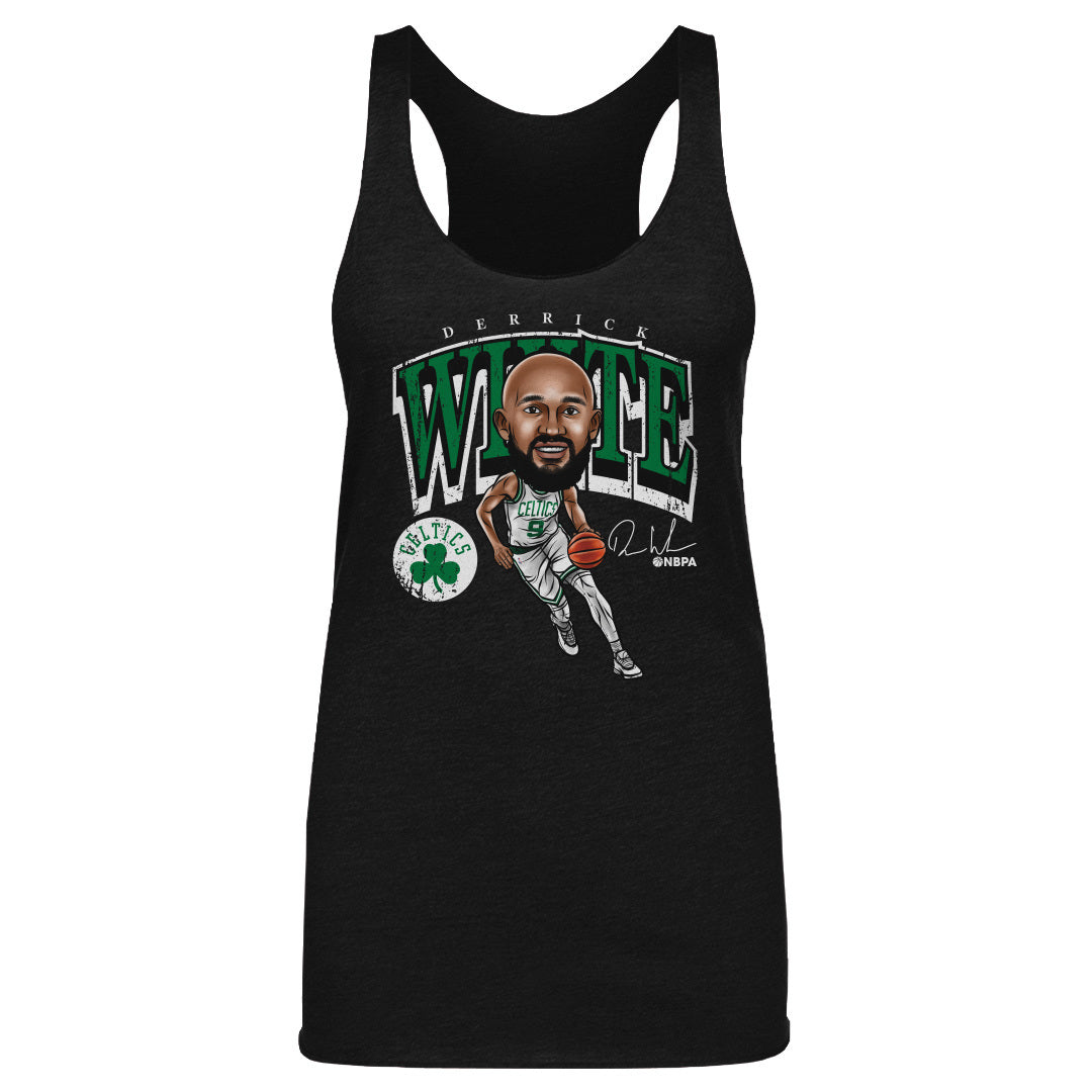 Derrick White Boston Celtics Cartoon 3