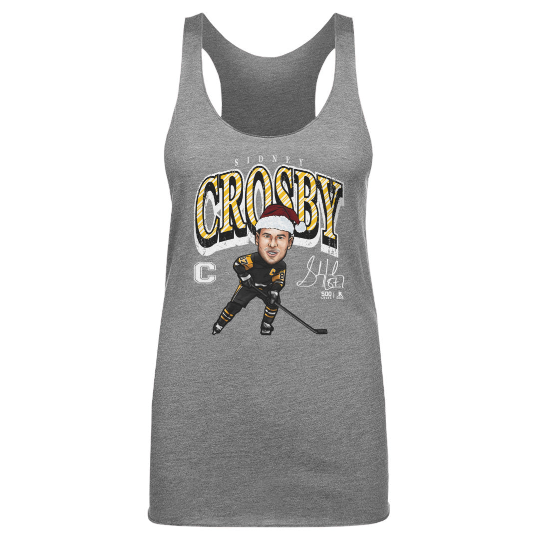 Sidney Crosby Pittsburgh Cartoon Santa Hat