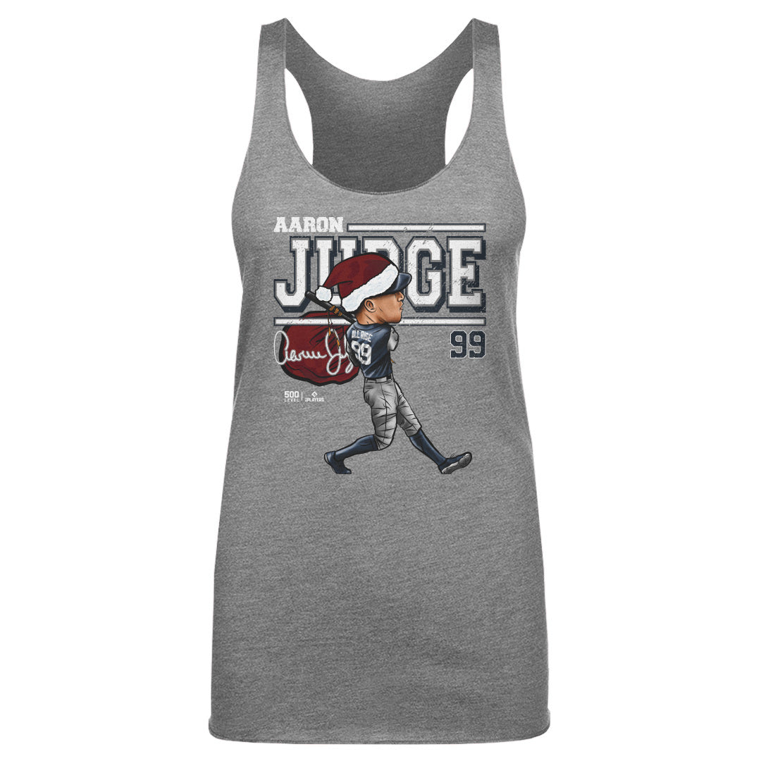 Aaron Judge New York Y Cartoon Santa Hat