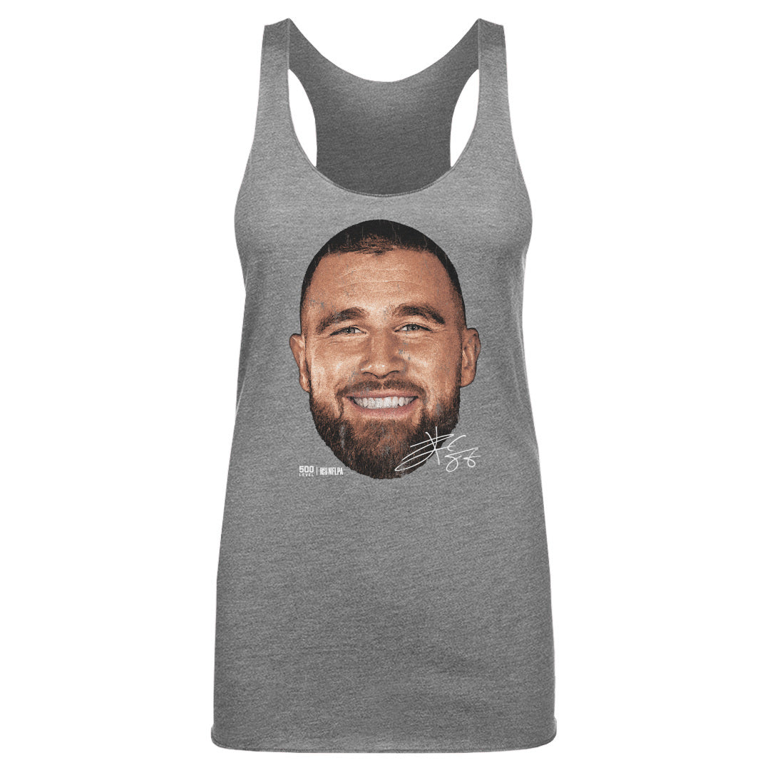 Travis Kelce Kansas City Vintage Head
