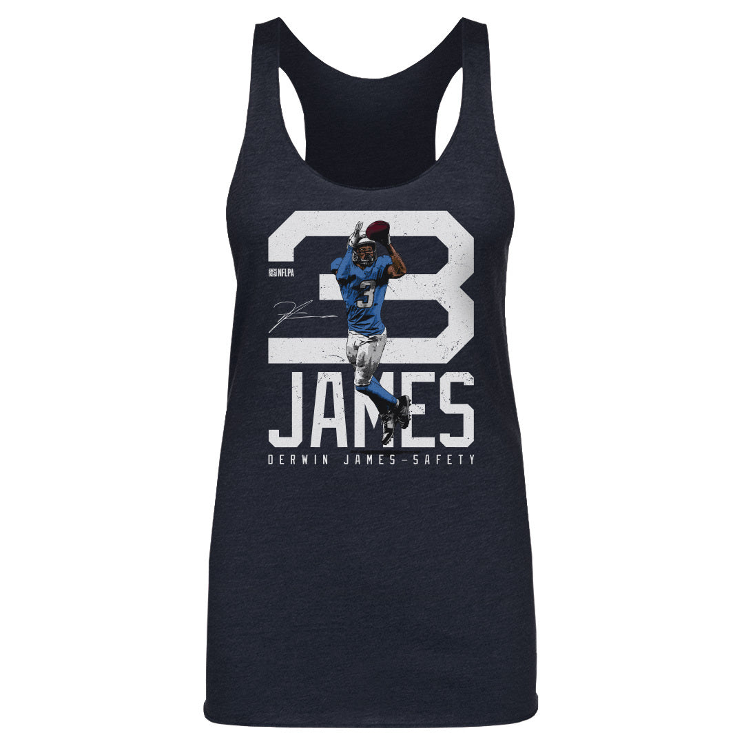Derwin James Los Angeles C Bold Number 1