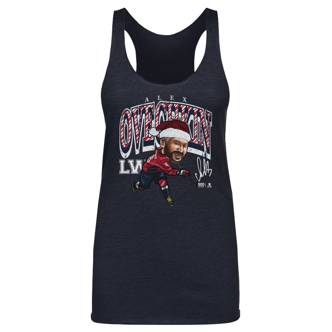 Alex Ovechkin Washington Cartoon Santa Hat