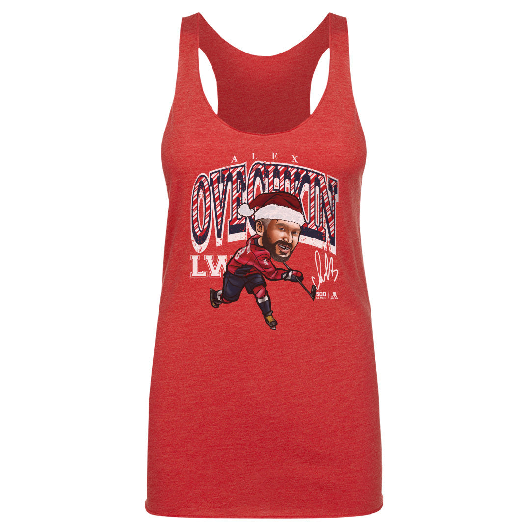 Alex Ovechkin Washington Cartoon Santa Hat