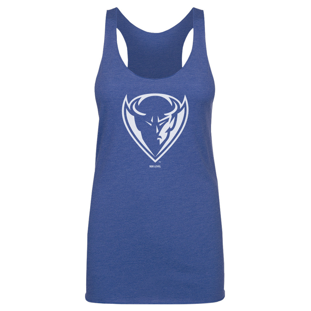 DePaul Blue Demons Primary Logo White
