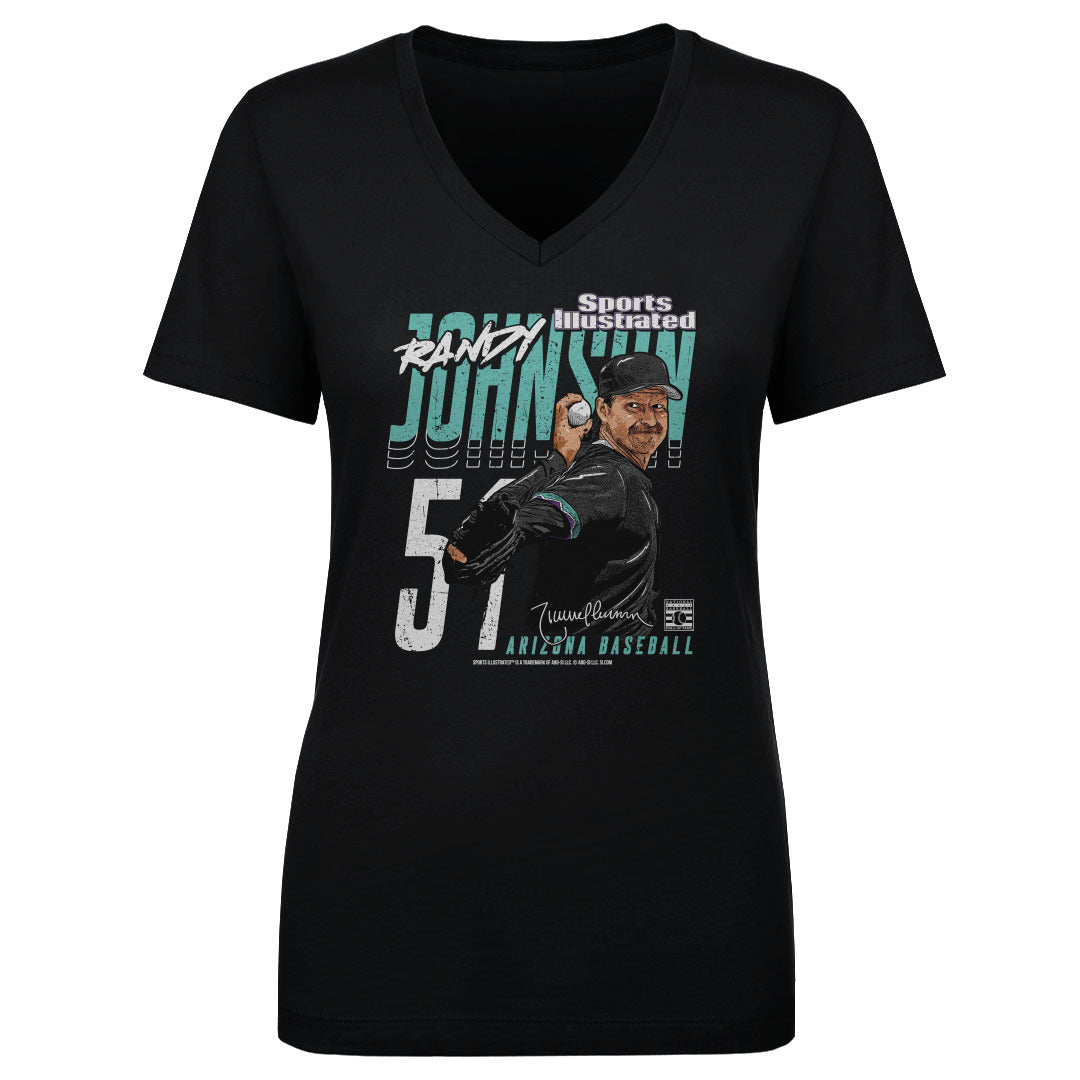 Randy Johnson Sports Illustrated & Arizona Player Name 1