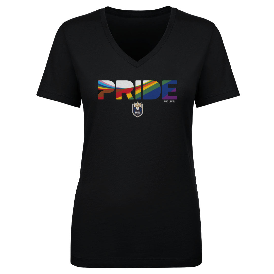 Seattle Reign FC Wave Pride Stripes 2025 WHT