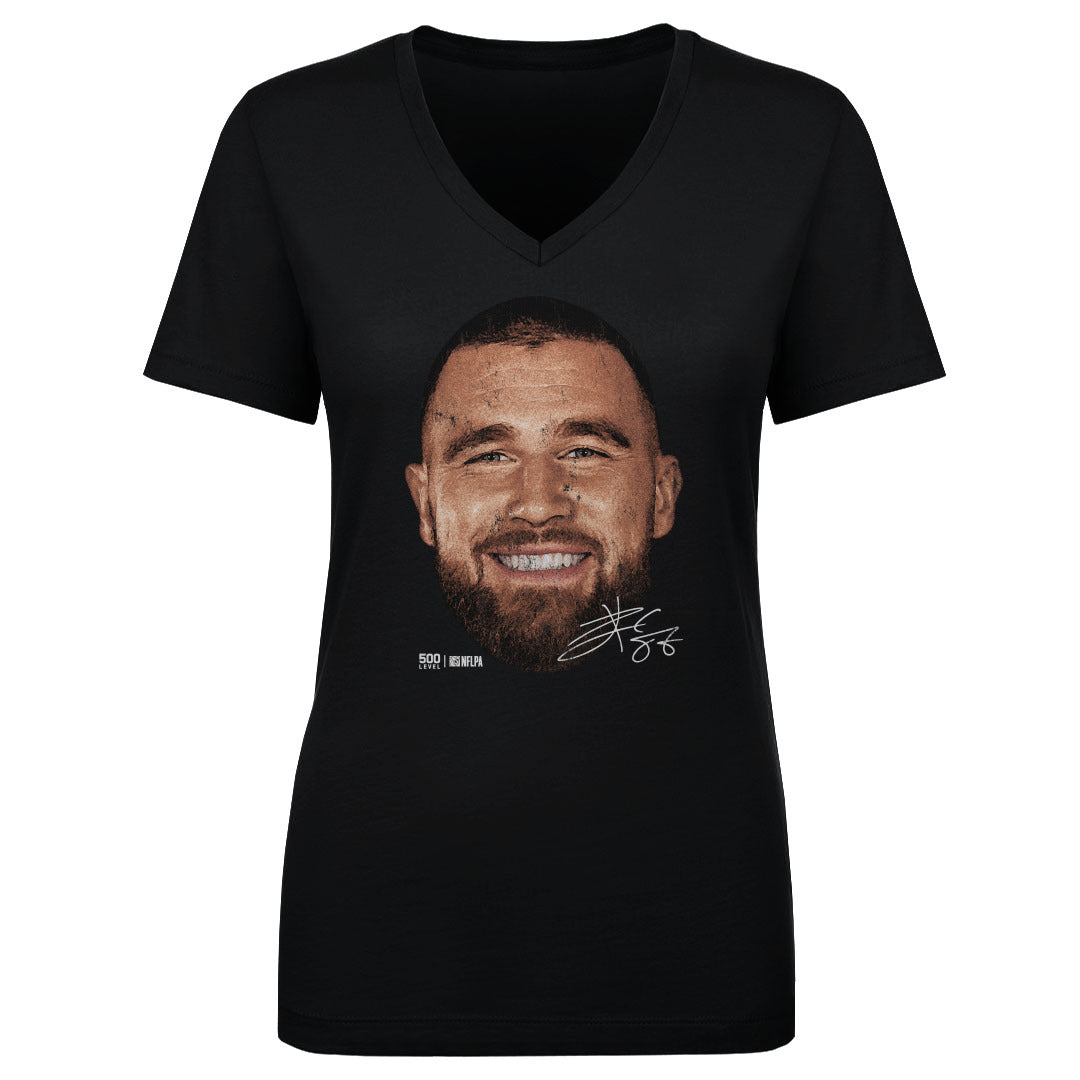 Travis Kelce Kansas City Vintage Head