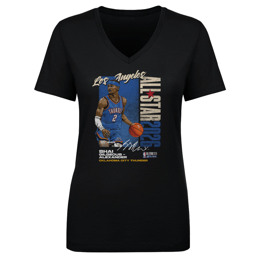 Shai Gilgeous-Alexander Oklahoma City Thunder 2026 NBA All-Star Vertical WHT 1