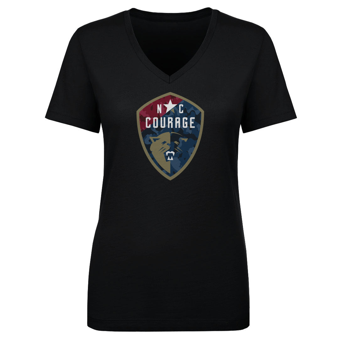 North Carolina Courage Camp Logo WHT