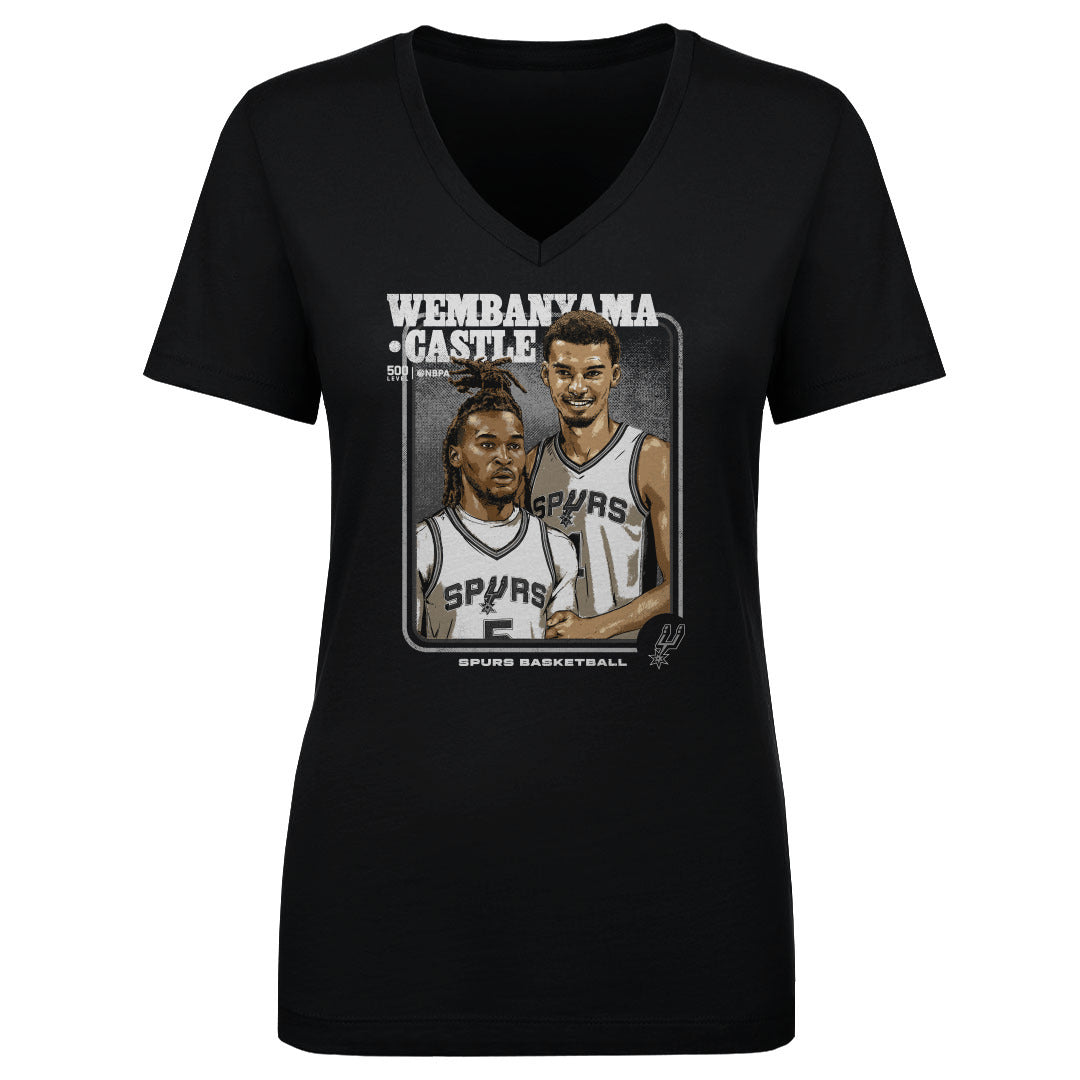 Victor Wembanyama & Stephon Castle San Antonio Spurs Step Brothers