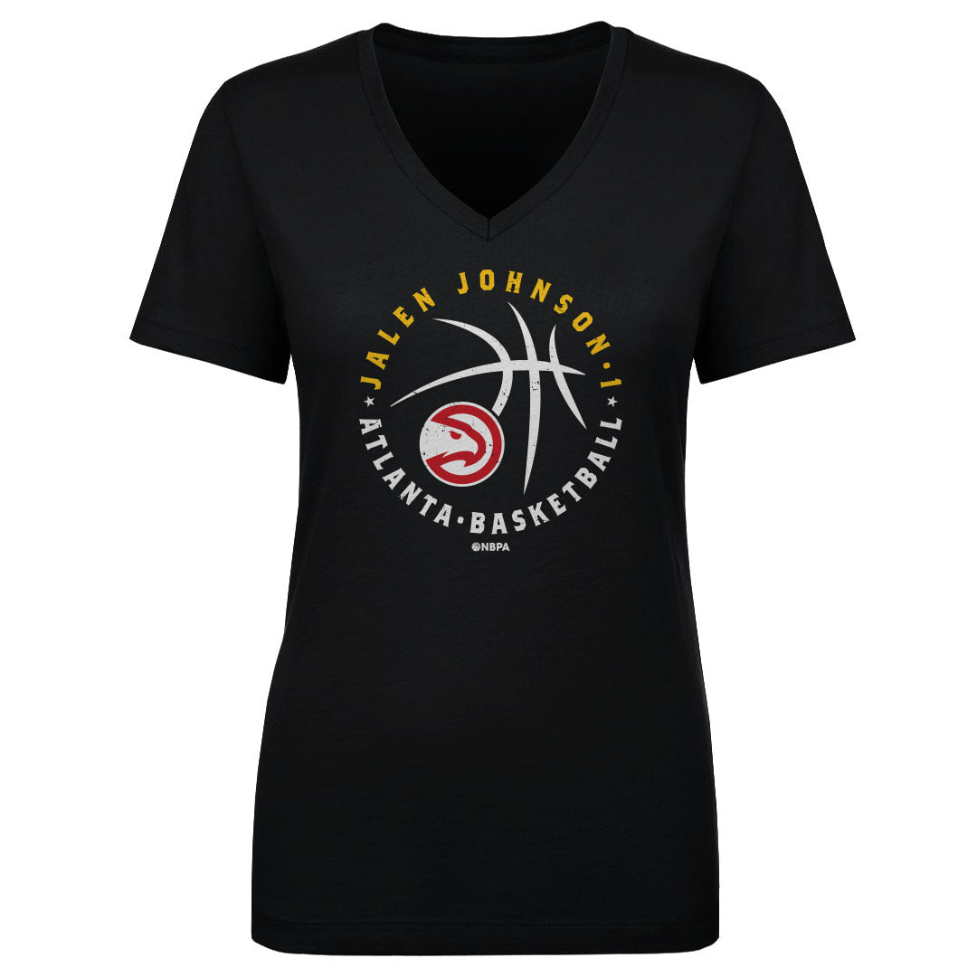 Jalen Johnson Atlanta Hawks Player Ball 3