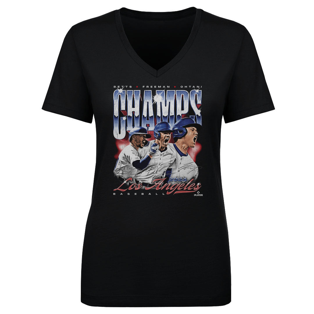 Los Angeles Baseball 2024 Champs Trio Vintage 3