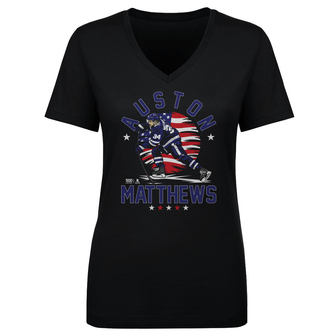 Auston Matthews Toronto USA Flag