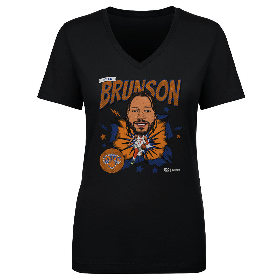Jalen Brunson New York Knicks Caricature Retro 1